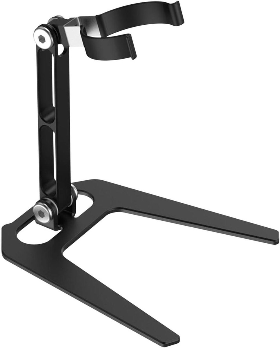 Microscoop Stand - Vergroterhouder - Precisie Werk - Universele Compatibiliteit - 4cm Diameter - Zwart