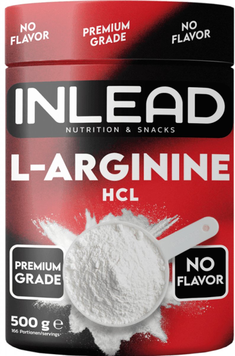 Inlead L-Arginin HCL (500g) Unflavoured - Aminozuren - Arginine