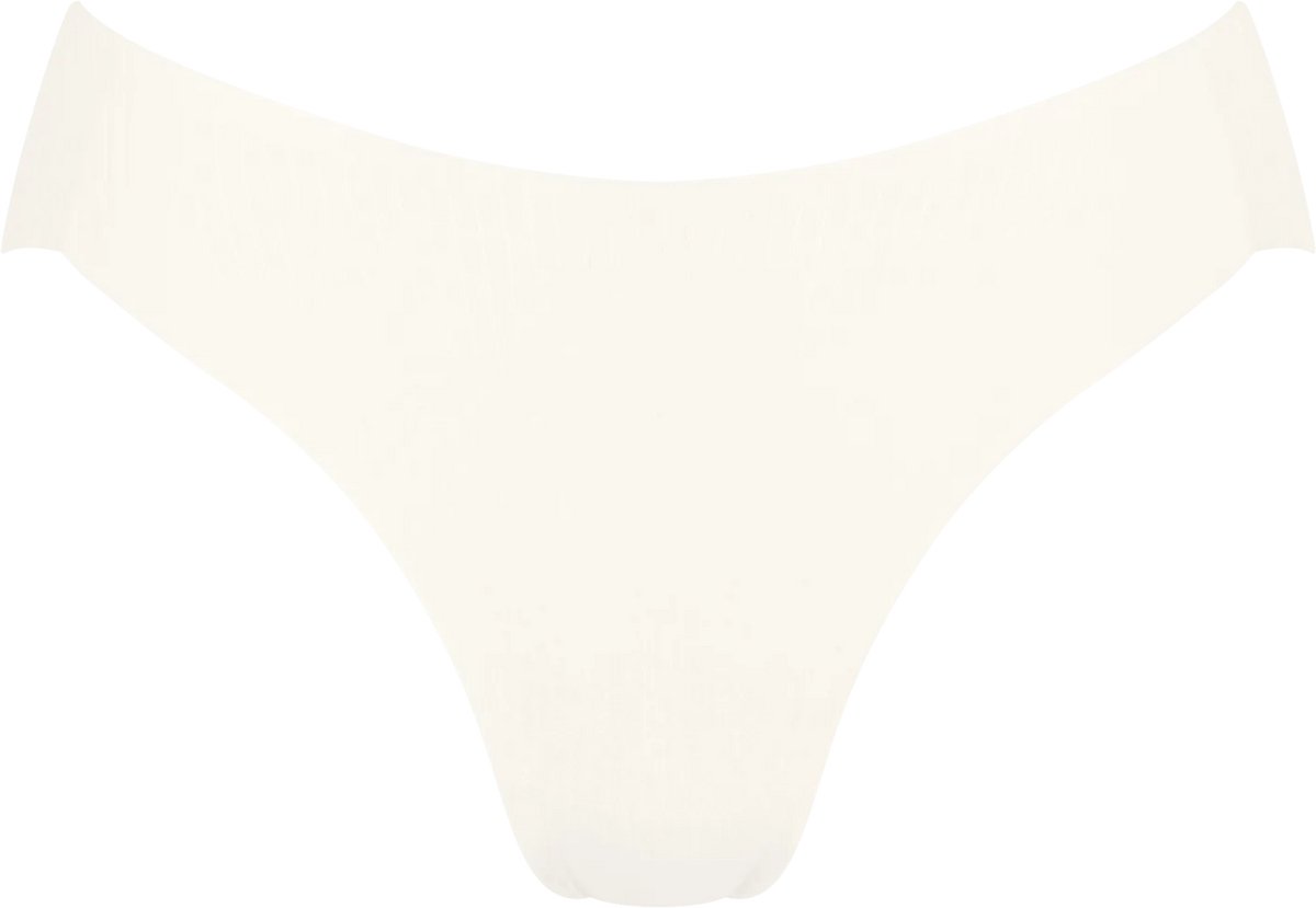 Sloggi ZERO Feel Pure High leg Dames Onderbroek - ZIJDE WIT
