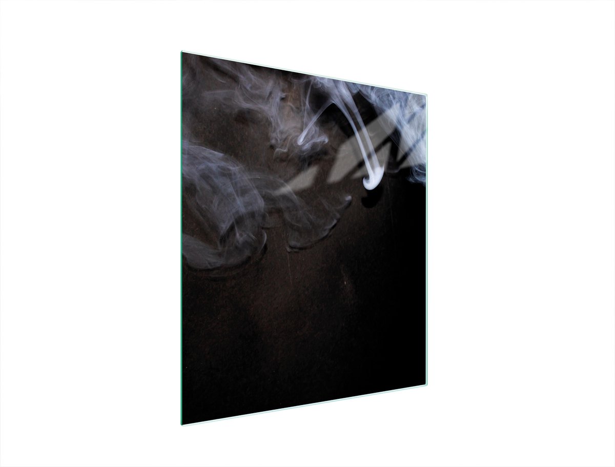 TMK ArtDeko Serie - Glazen Snijplank - 45x52 cm - Dym - Veilig en Duurzaam
