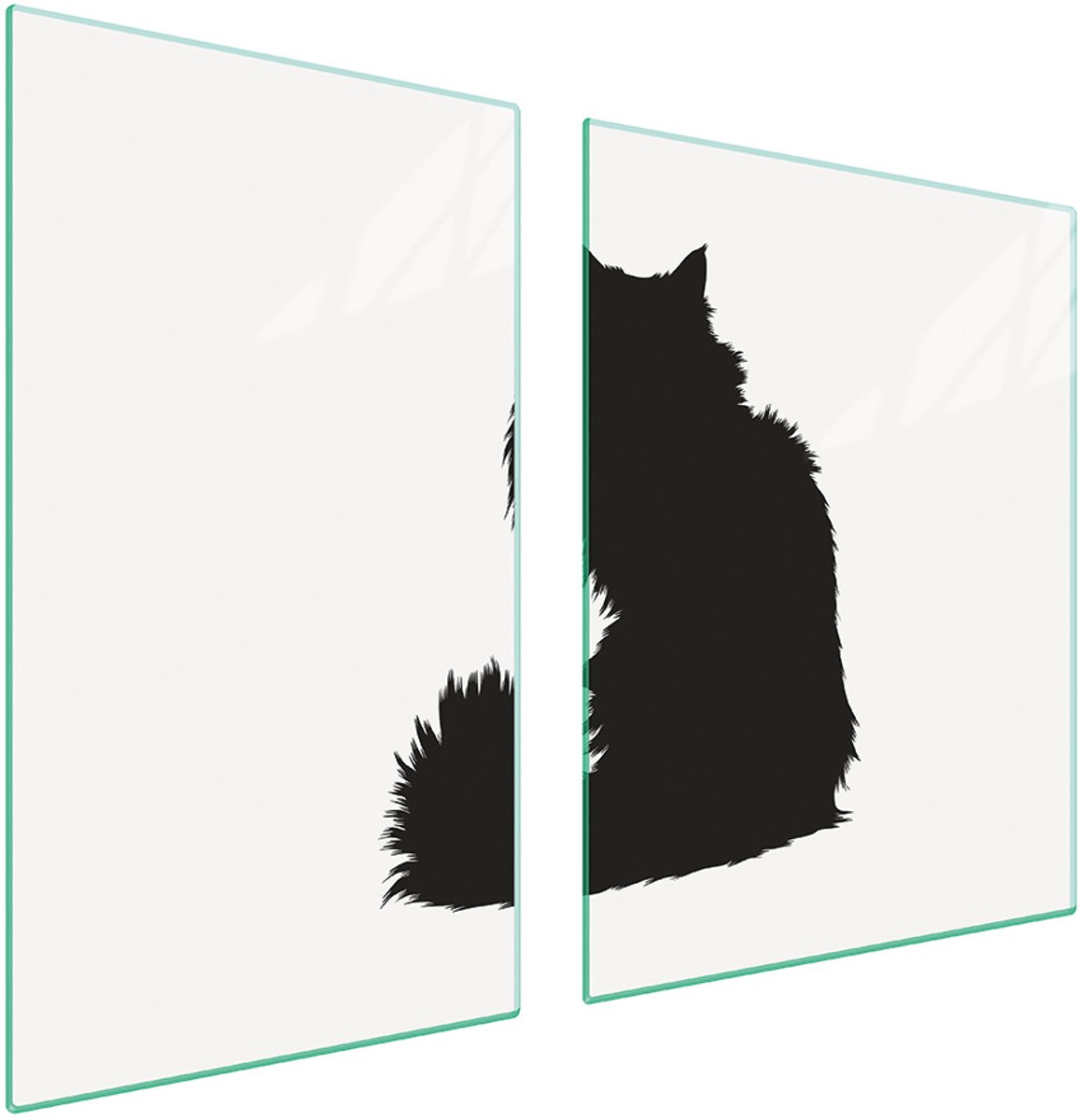 TMK ArtDeko - Serie - Snijplank - Glas - 100x52 cm - Antibacterieel