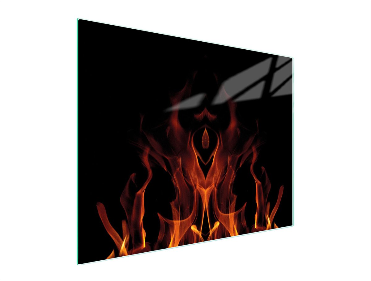 TMK ArtDeko Serie - Snijplank Glas - 52x40 cm - Hittebestendig - Anti-slip