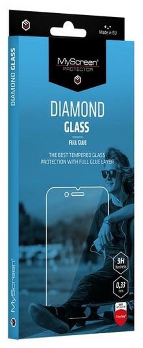 MyScreen Protector MS Diamond Glass - iPhone 14 Pro Gehard Glasbescherming - Oleofobische Laag - Krasbestendig