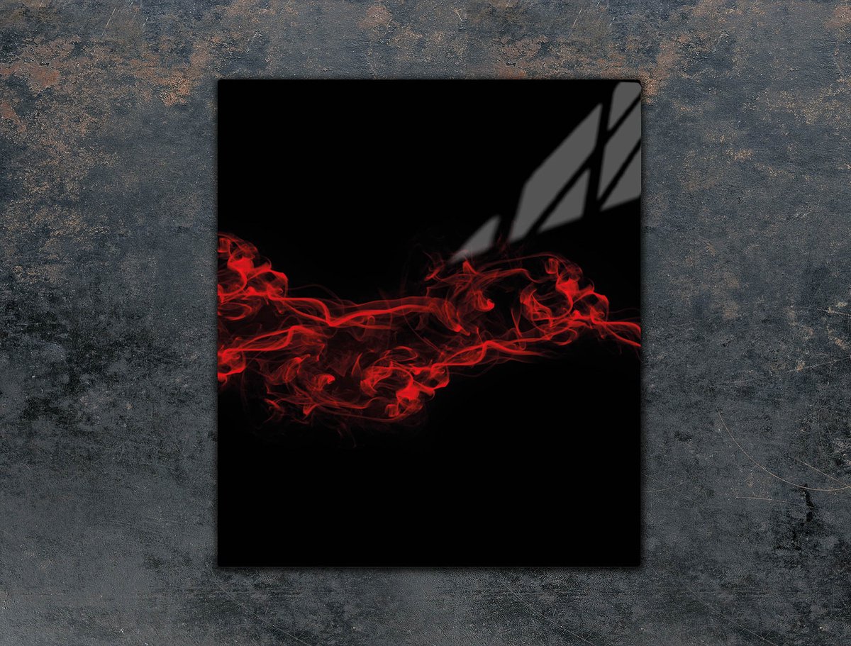 TMK ArtDeko - Glas Snijplank - 45x52 cm - Zwart - Veilig