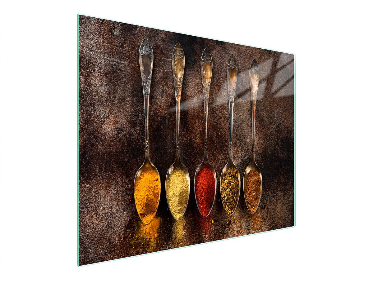TMK ArtDeko - Snijplank van Glas - 52x30 cm - UV-Print - Silliconen Pootjes