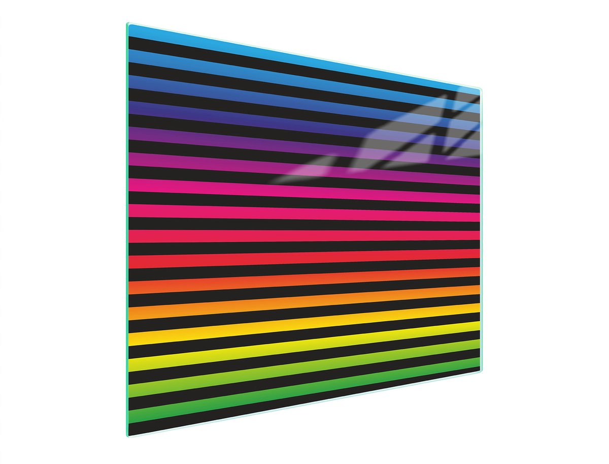 TMK ArtDeko Serie - Snijplank - 52x30 cm - Geharde Glas - UV Print