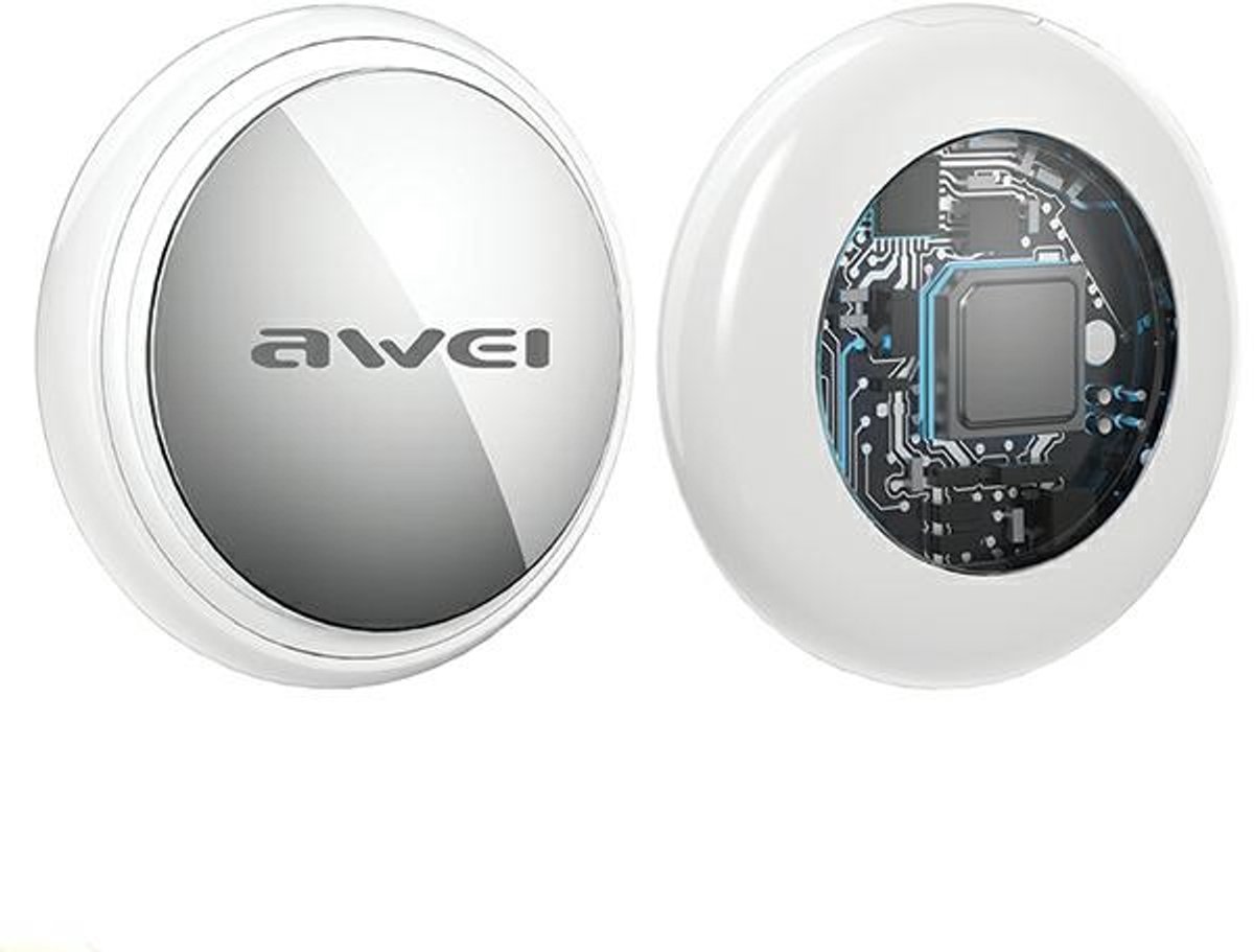 AWEI P50 - Anti-Verlies Finder - Apple Find My - Wit - Lichtgewicht