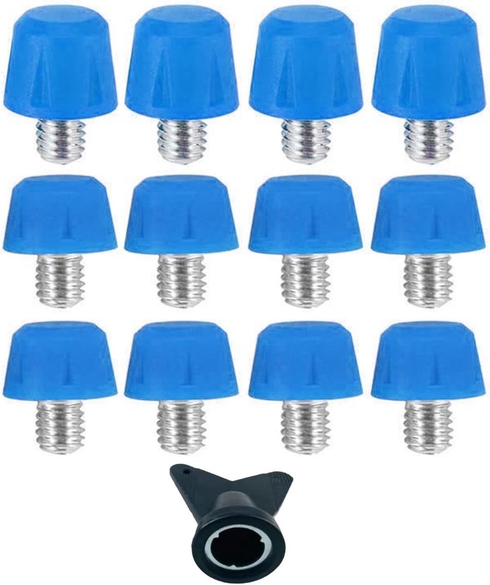 12 Stuks Voetbalschoenen Spikes - Vervangende Schroefnails voor Heren, Dames en Kinderen - Ideaal voor Sport en Training