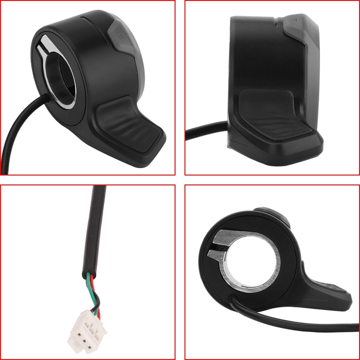 Allecto - Duimversneller - Gashendel - Optimaal accessoire - Zwart - Accelerator - Verbeter elektrische scooter ervaring - Geschikt voor Niu KQi2 -... – foto 4