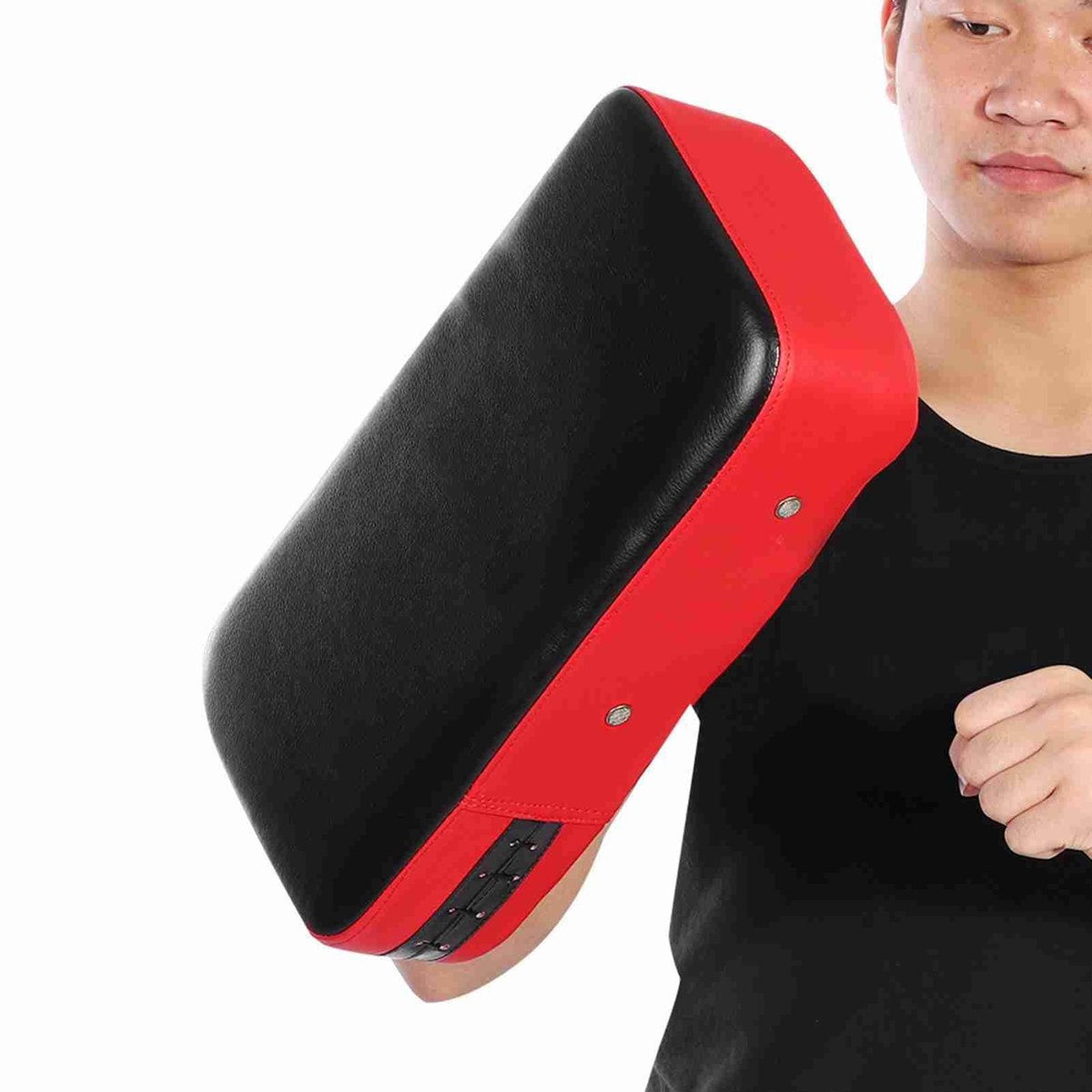 Allecto - Boksdoel Kick Pads - Taekwondo Kicking Strike Pad - Verbeterde stabiliteit - 40 x 20 x 10 cm - Hand en voet trainingsschild - Geschikt vo...