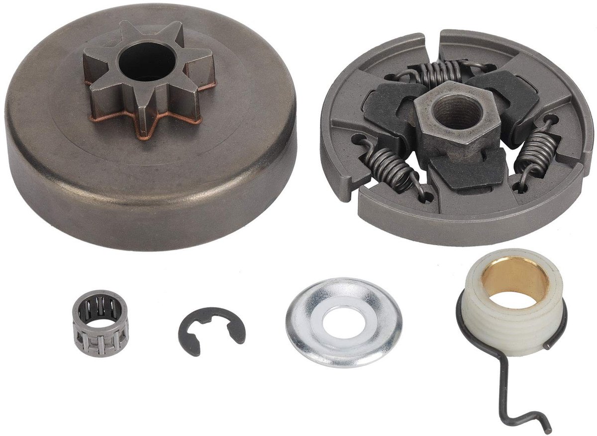 Allecto - Koppeling Drum Kettingzaag - Tandwielkoppeling - Hoogwaardig zinklegering - Compact formaat - Kettingzaag accessoires - Eenvoudige instal...