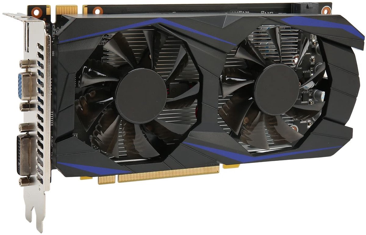 Allecto - 550Ti - Gaming Grafische Kaart - Dual Fans - Desktop Computer - 6GB GDDR5 - Videokaart - Geschikt voor Gaming - Model: GTX550Ti