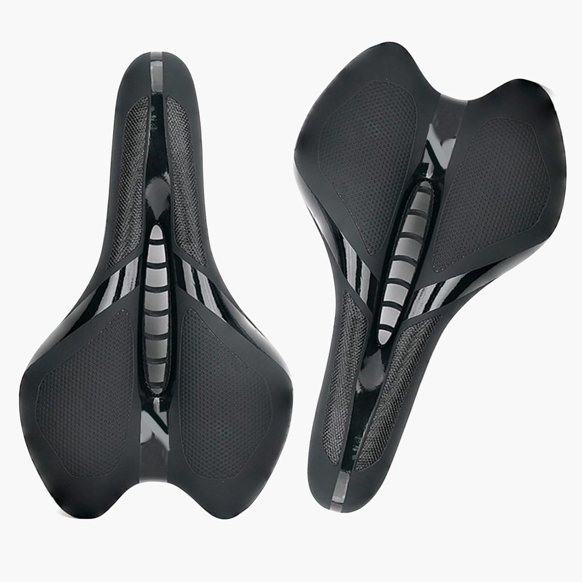 Ergonomisch Fietszadel Kussen met Gel en Geheugenfoam - Antislip, Waterdicht, Geschikt voor Mountainbike, Racefiets en Spinningfiets