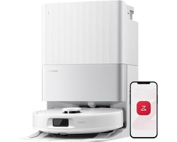 Roborock Qrevo 5AE robotstofzuiger - 12000Pa - met dweilfunctie - Dual anti-verstrengeling - FlexiArm Mop - Mop lift - Reactive Tech Obstacle Avoidance - Zelfreinigend - Multifunctioneel dockingstation(Qrevo S5V)