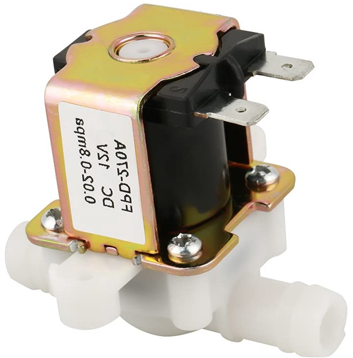 Dailygoody - Elektromagnetische klep - Waterinlaat schakelaar - Duurzaam en praktisch - OD12 mm - Normaal gesloten - Voor diverse toepassingen - Gesch..