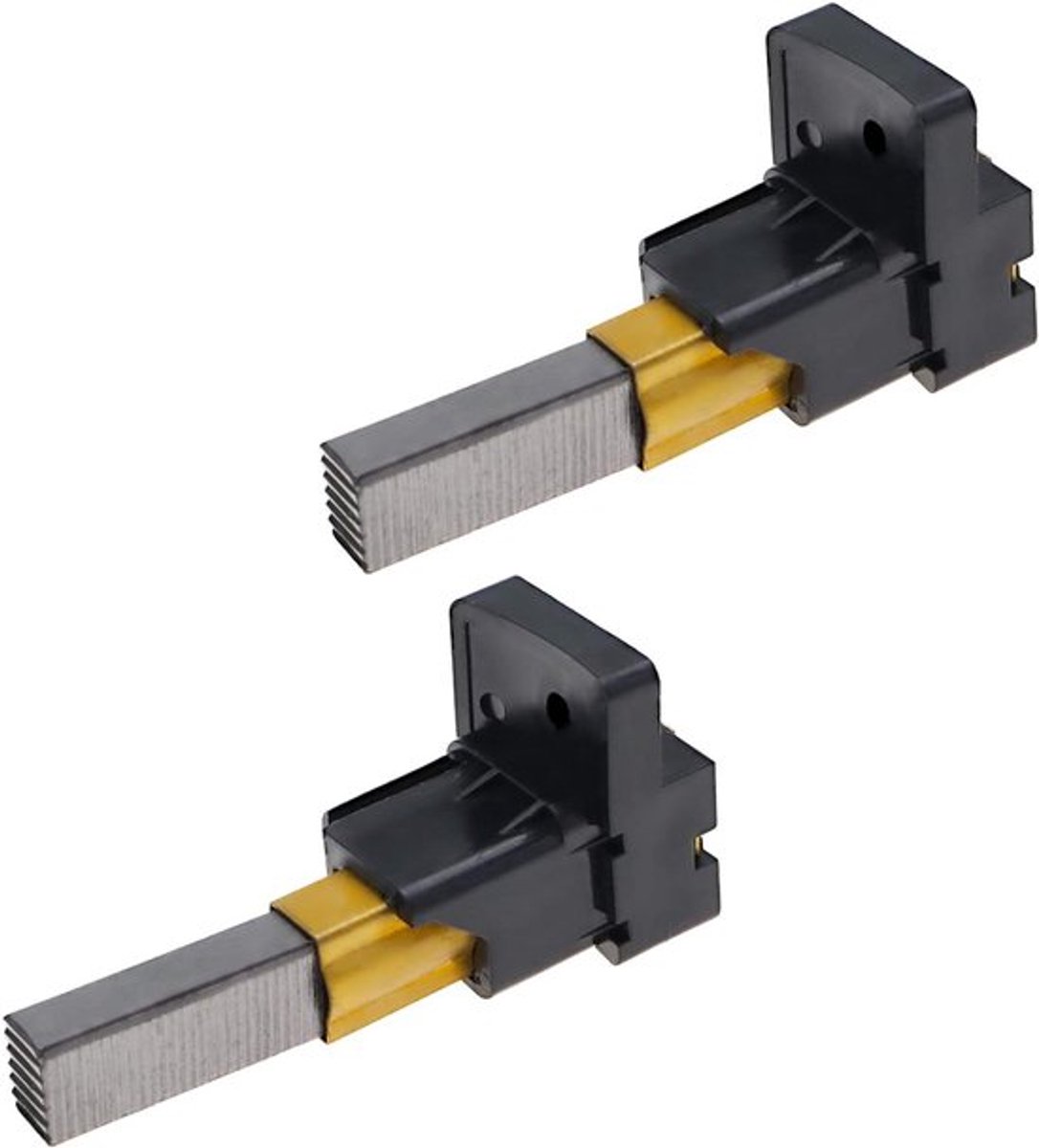 - Machine Koolborstels - Stofzuigers - Dyson DC05 DC07 DC08 - Motor Koolborstel - 2 Stuks - Compatibel - Zwart 7x11x32mm