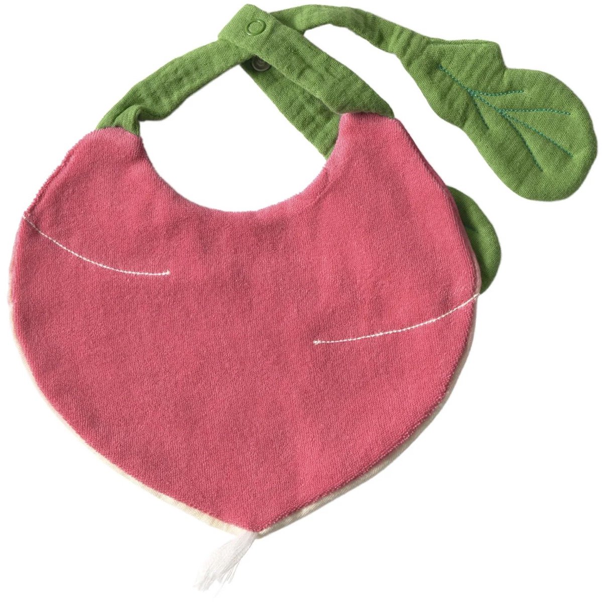 Oli & Carol Slabbetje - Ramona The Radish - Roze/Wit