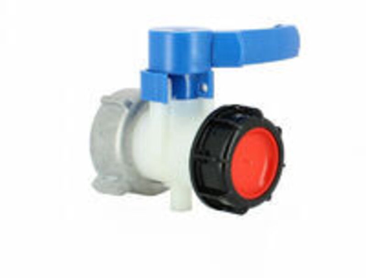 Tankafsluiters: S75X6 moer en S60x6 uitlaat.