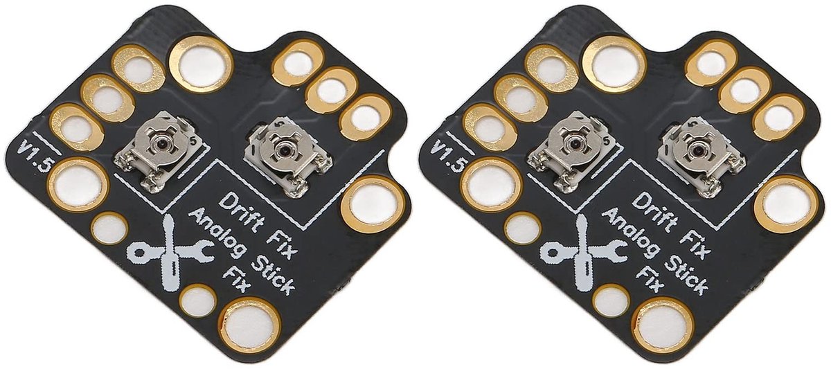 Dailygoody - Drift Reparatiekaart - Universele 3D-stick - Kalibratieplaat voor gamecontroller - Zwart - Joystick drift fix - Voor Series X en S - Comp