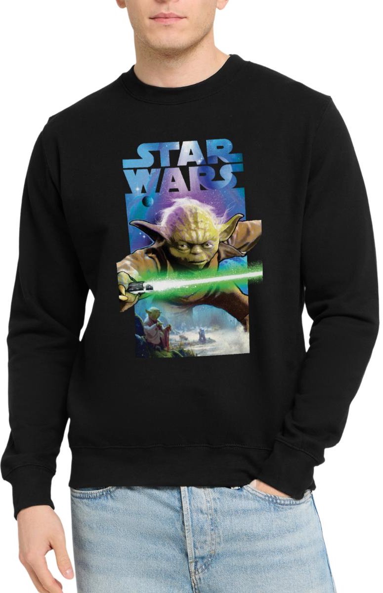 Star Wars Meester Yoda Sweater Heren