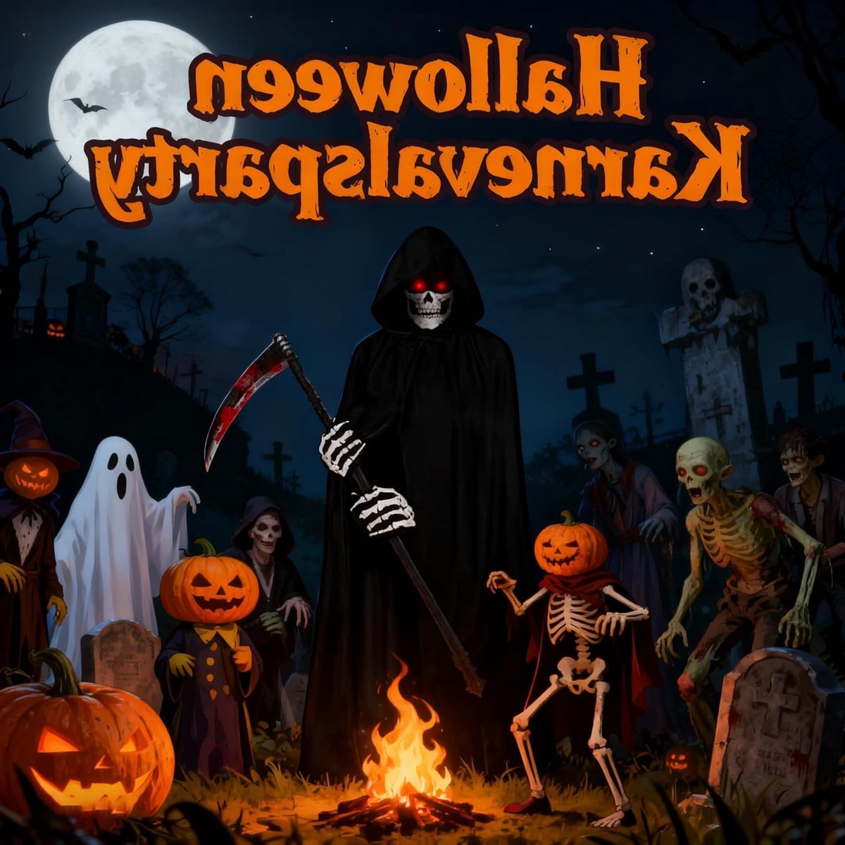 Halloween kostuumset voor volwassenen met accessoires voor een griezelige sfeer en feestelijke uitstraling