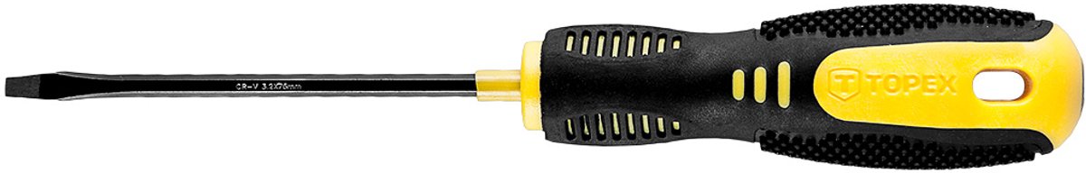 Topex Schroevendraaier 3,2x75mm  Magnetisch