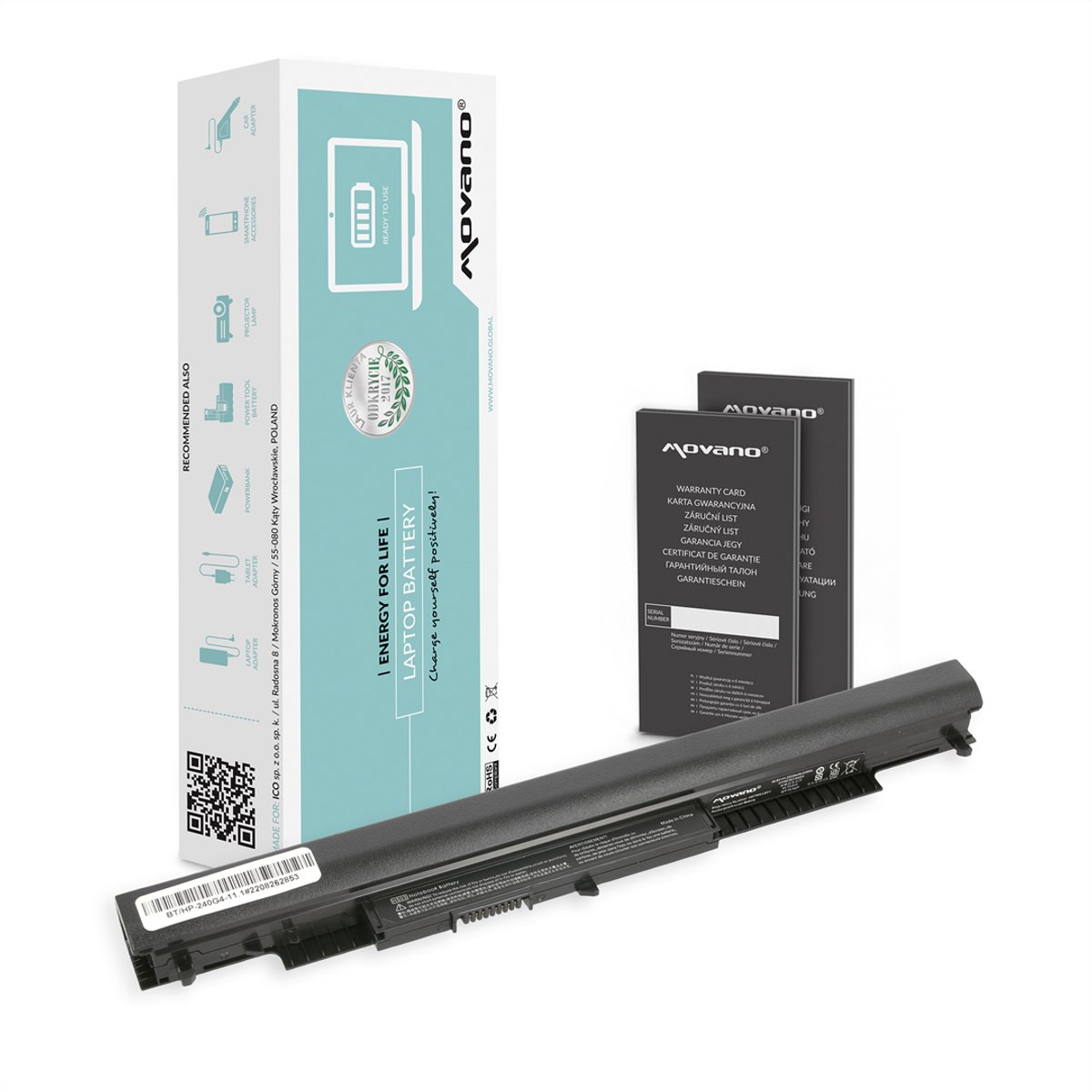 Movano HS03 HS04 - Batterij - 11.1V - Li-Ion - Lange Levensduur