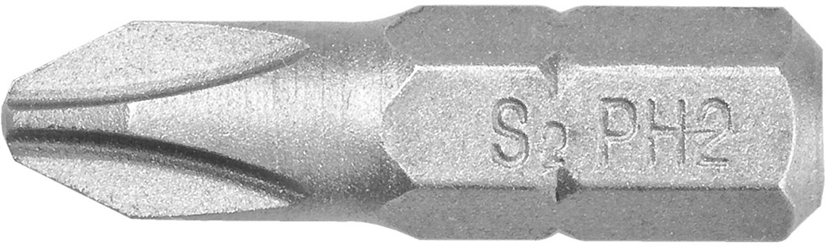 GRAPHITE - Schroefbit - PH2 - 25mm - 20 stuks