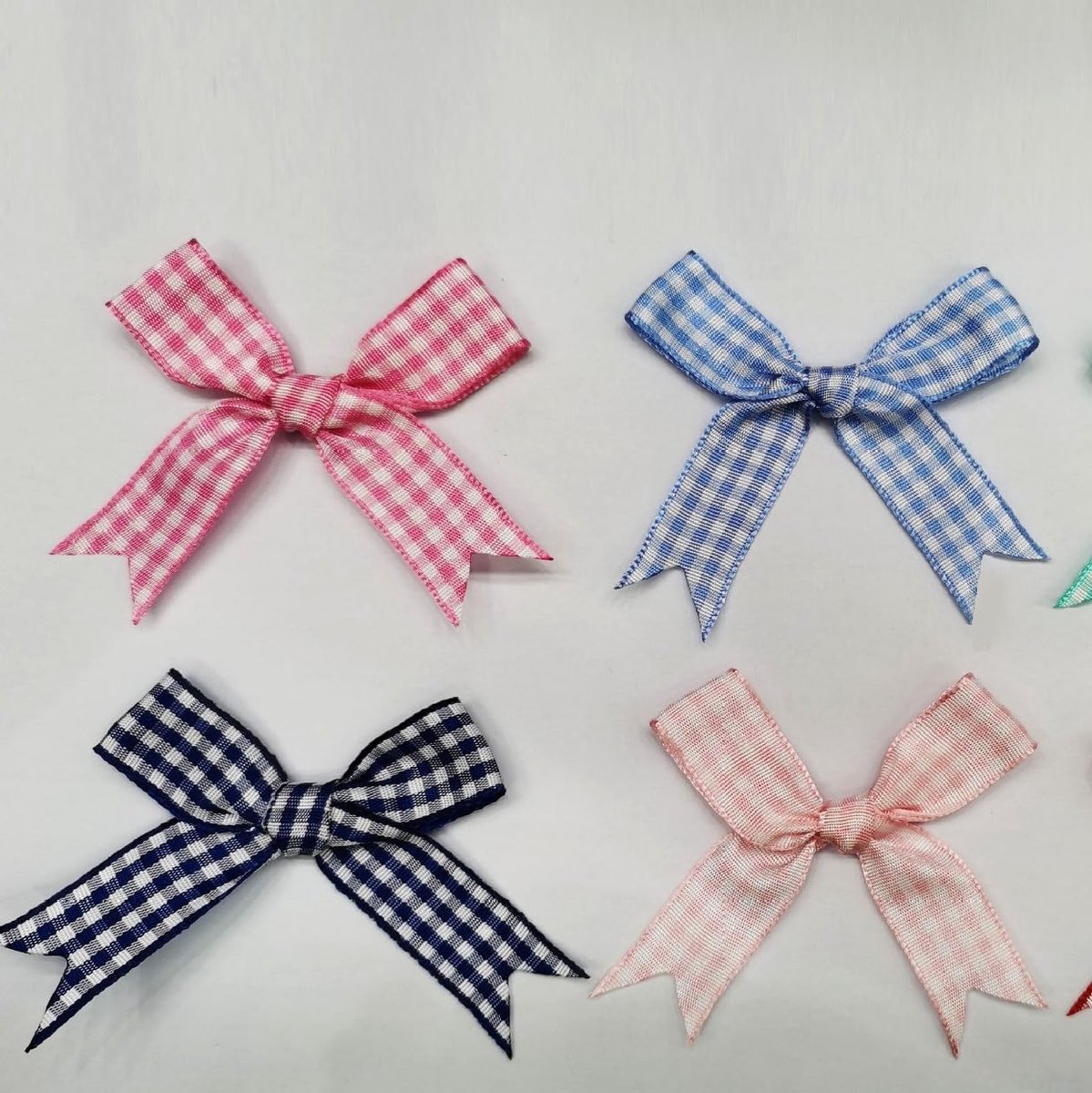 Gingham Cadeau Ribbons voor Creatief Knutselen en Versieringen - Geel 1.5cm x 1.5m, Perfect voor Cadeauverpakking en Decoratie