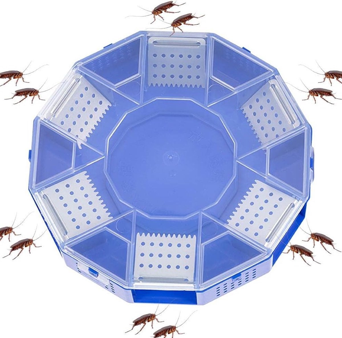 Herbruikbare Kakkerlakval voor Binnen, Eco-vriendelijk en Automatische Kakkerlakbestrijding, Effectieve Trap voor Kakkerlakken en Ongediertebestrijding