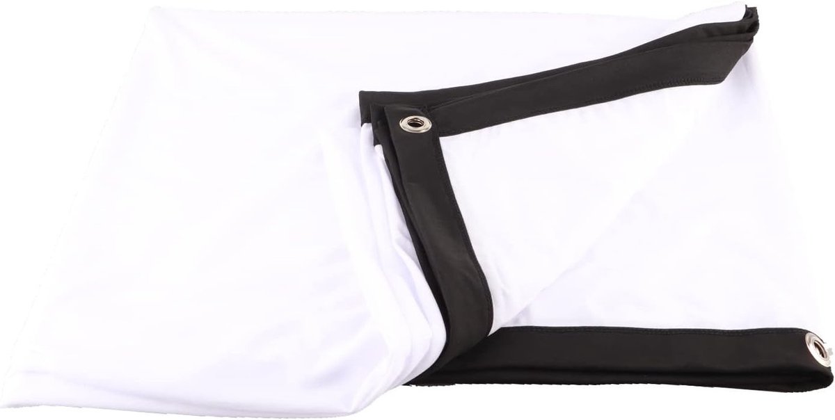 Draagbaar Vouwbaar Projectiescherm 60-100 Inch - Kreukvrije Witte Scherm voor Buiten, 4:3 HD Filmprojectie