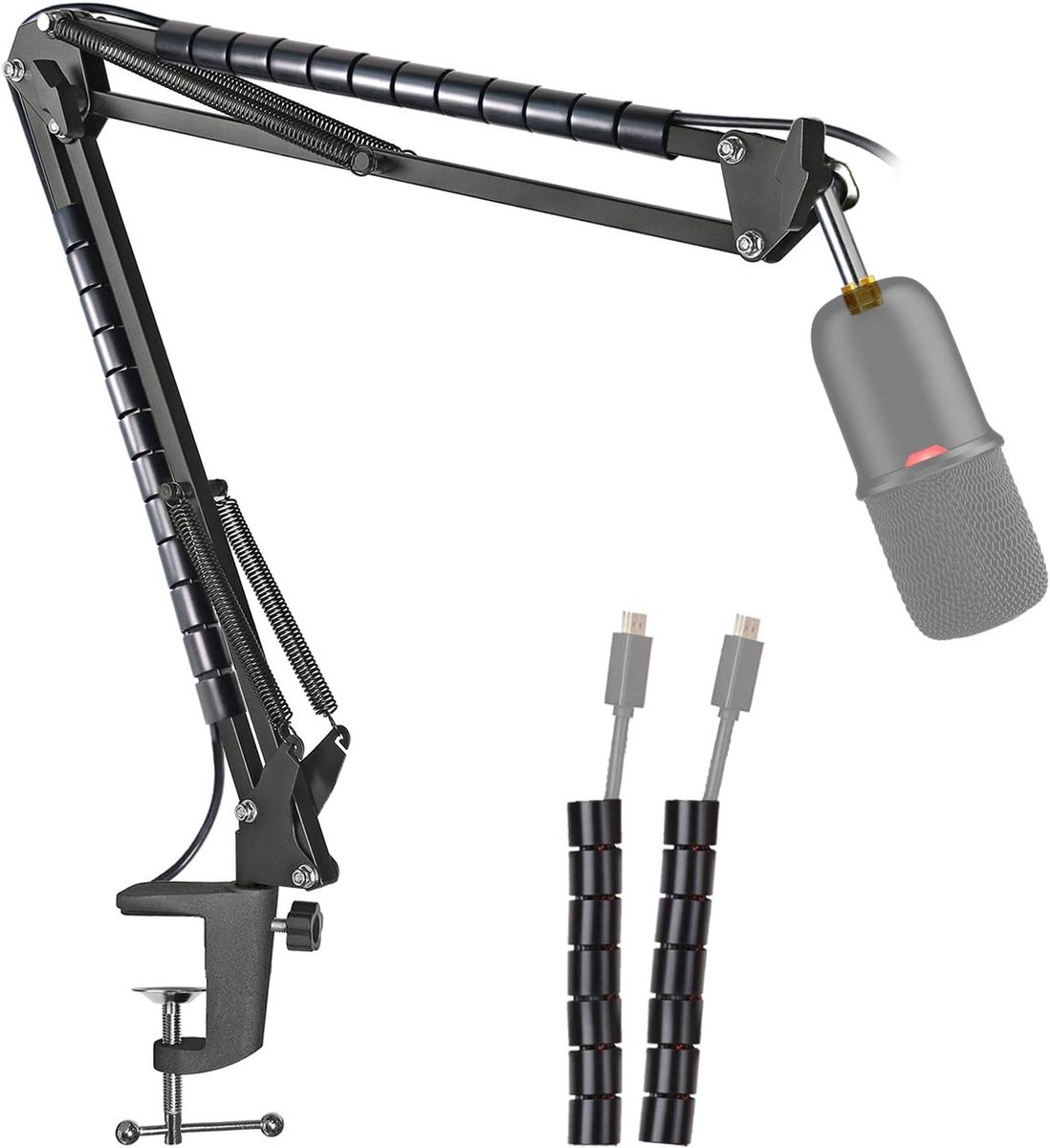 Microfoonstandaard met Klembevestiging voor SoloCast Condensatormicrofoon - Verstelbare Microfoonarm voor Thuisstudio en Streaming