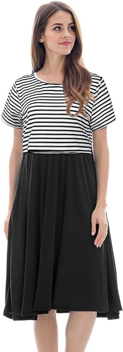 Elegante zwangerschapsjurken voor vrouwen, perfect voor de zomer en speciale gelegenheden