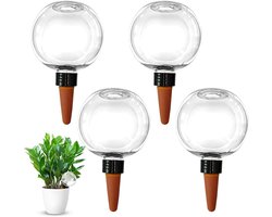 Zelfbewaterende irrigatieballen - Automatische waterdispenser voor planten, ideaal voor balkon en woonkamer, 4 stuks