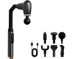 Massage Gun – Massage Pistool – Spiermassage Apparaat – Rug & Nek – Inclusief Opzetstukken