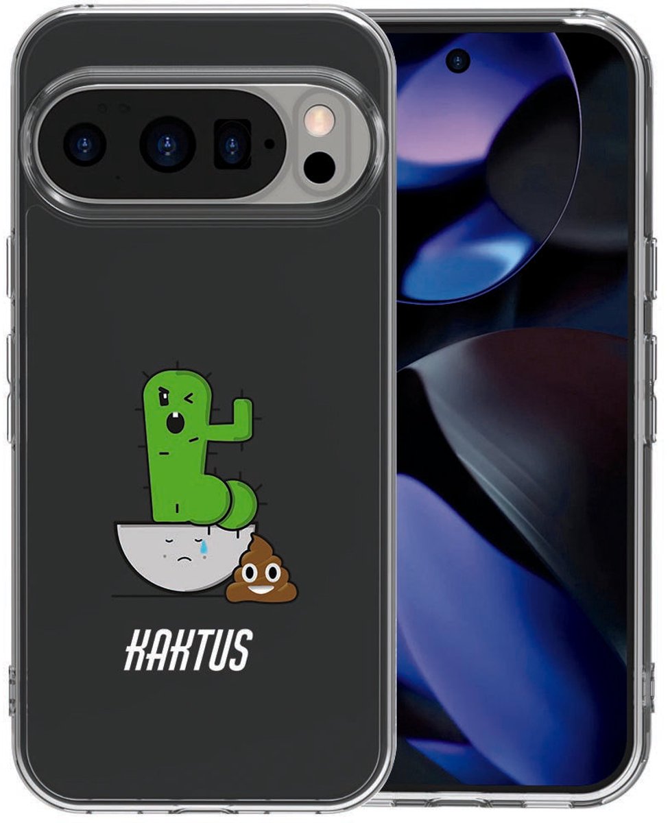 Google Pixel 10 / 10 Pro TPU hoesje Cactus Poo