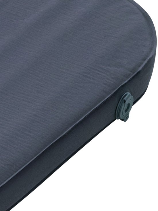 NOMAD® Dreamzone 5.0 Slaapmat - 198x68 - Dikte 5 cm - Donkergrijs - 1 Persoons Luchtbed - Makkelijk opblazen en legen - Incl Hoes van Merkloos — afbeelding 2
