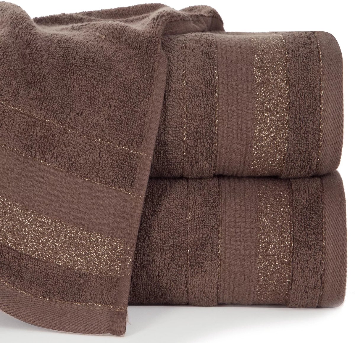 Grote Badhanddoek 70x140 cm - Donkerbruin - 100% Katoen