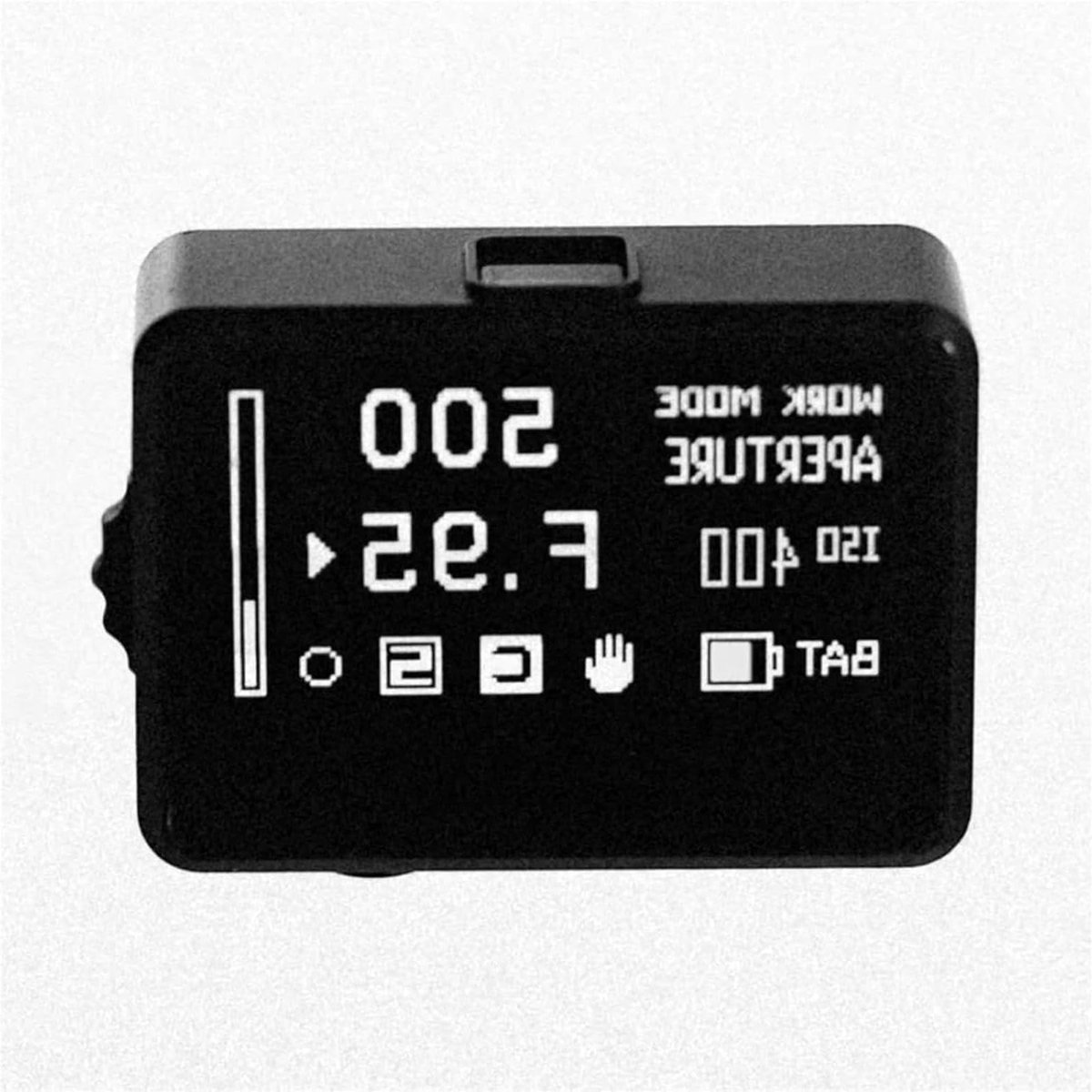Digitale belichtingsmeter - Camera lichtmeter - Fotografie belichting - Oplaadbaar OLED scherm - 30° FOV - Zwart