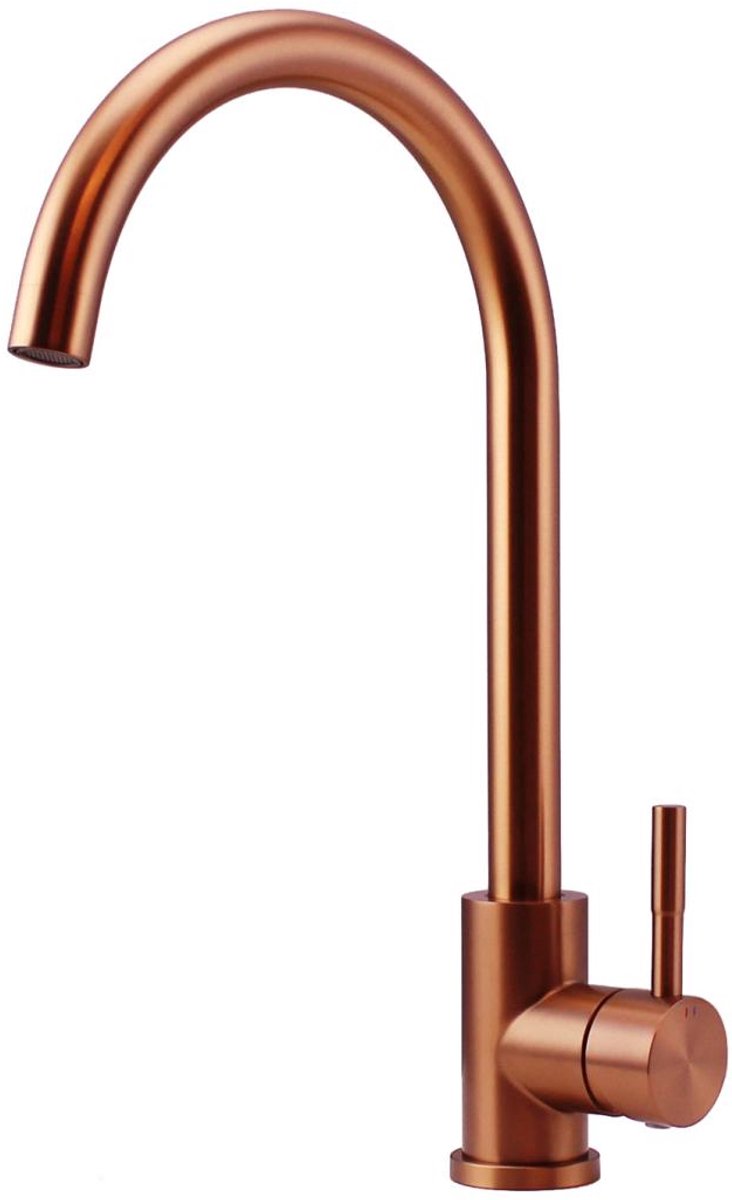 Pure.Sink Elite Steel Stream keukenkraan PVD koper PS8044-62
