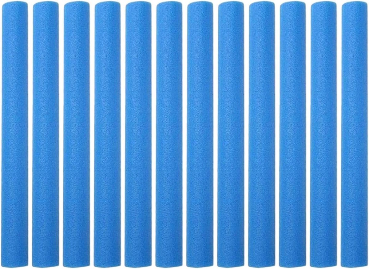 Trampoline Paalhoezen - Veiligheidsschuim Beschermers - Trampoline Veiligheid - Waterdicht UV-bestendig - 40 cm per stuk - Blauw