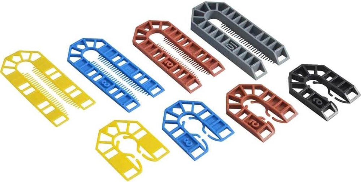 Shims - U Packers - Nivelleren - Waterdicht - 300 stuks - Bruin