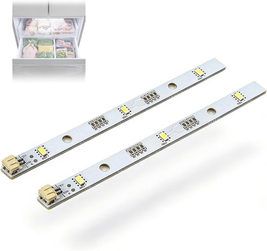 Koelkastlamp LED Vervangingsonderdelen voor Gorenje, Hisense en Rongsheng - Energiezuinig, DC12V 2W, Lichtbalk voor Koelkastverlichting