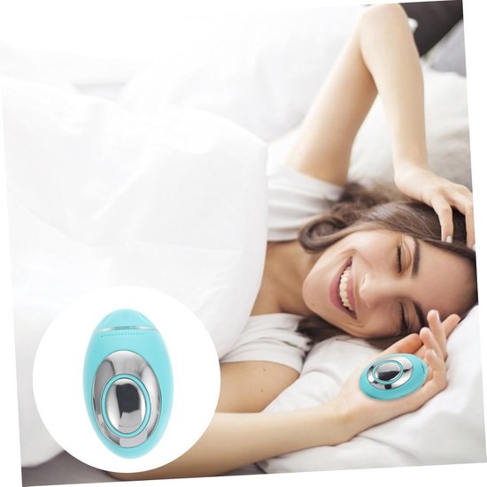 Slaap Instrument - Slaaphulp Apparaat - Ontspanning Bevorderen - Laagfrequente Pulsen - 6 x 8 x 4 cm - Blauw — afbeelding 2