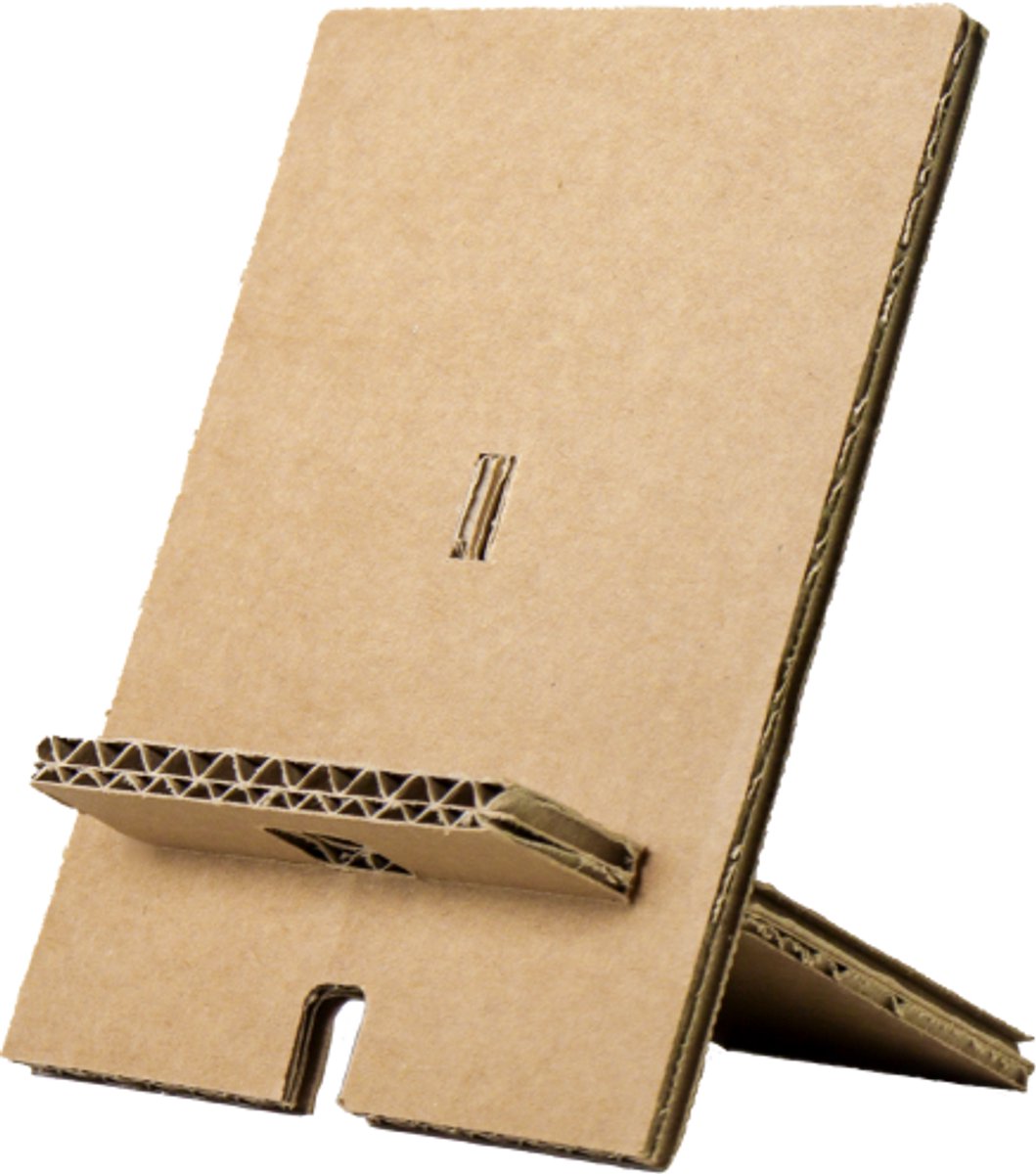 Kartonnen telefoonhouder - 11 x 8,5 x 15 cm - Kartent