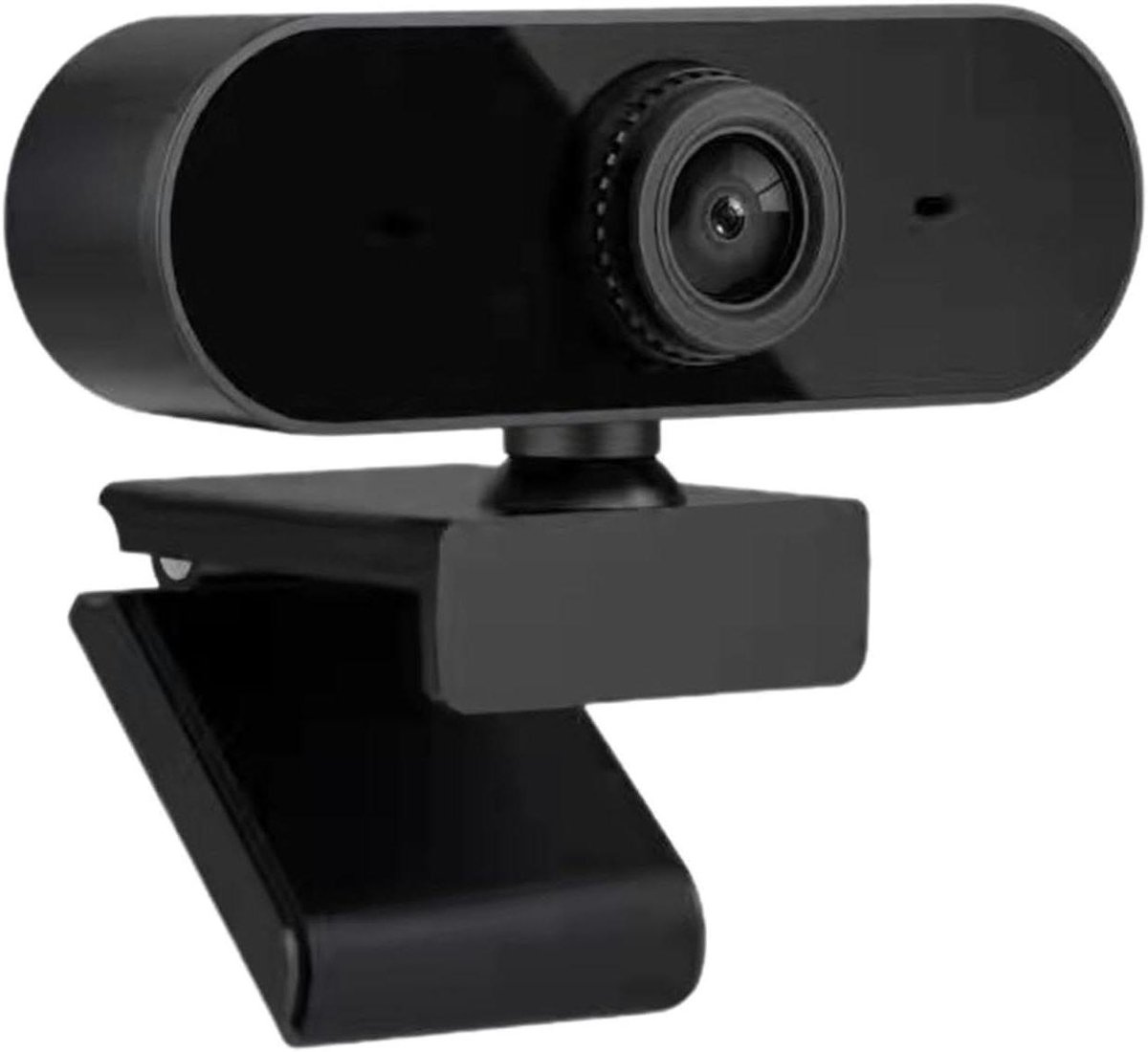 Webcam - Streaming Camera - Videoconferenties - 360 Graden Draaibaar - HD 720P - Zwart