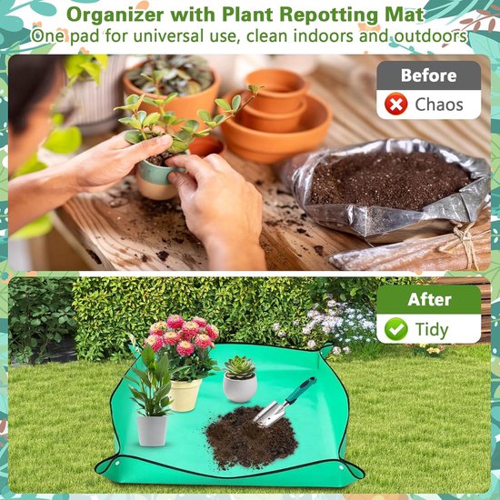 Tuingereedschap Set - Complete Tuinset met Handgereedschap - Inclusief Schep, Hark & Snoeischaar - Ergonomisch & Duurzaam - Ideaal voor Tuin, Balkon & Cadeau van Tuingereedschap. — afbeelding 4