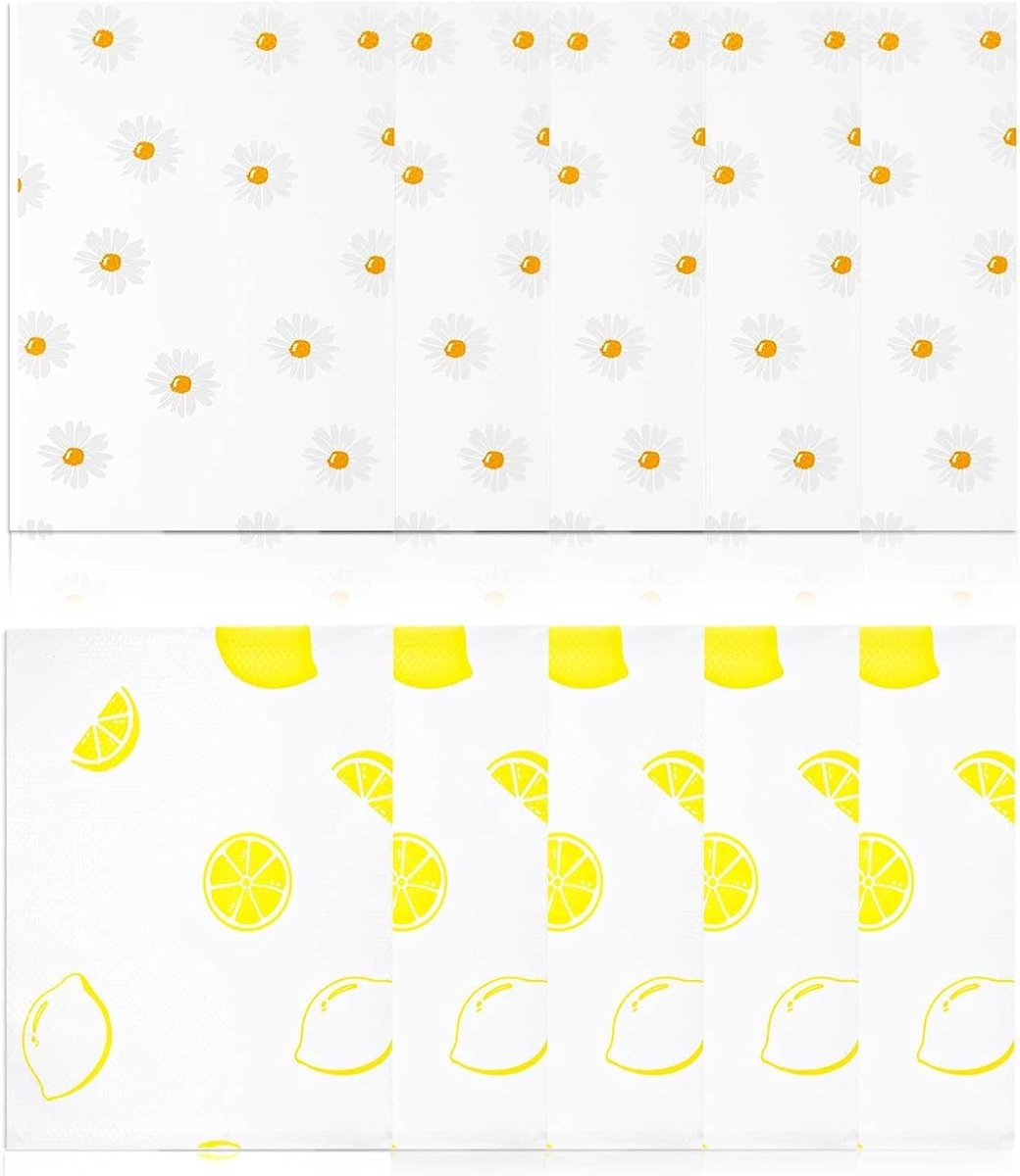 Organiseer je Keuken met 10 Stuks Wasbare Ladeschalen, 30 x 40 cm, Voor Koelkast, Eettafel en Lades, Met Twee Patroons en Dikke EVA Materiaal