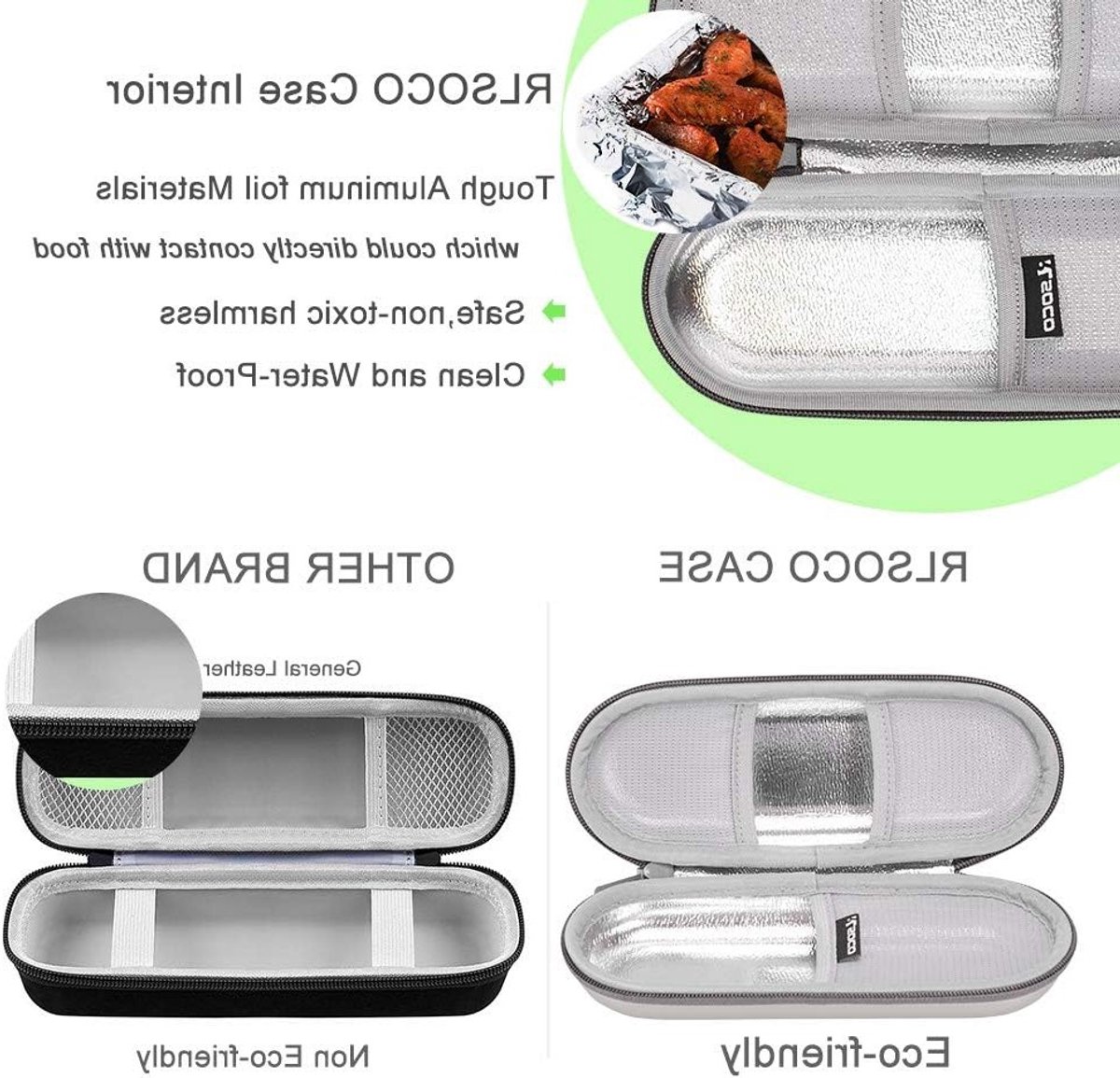 Reisopbergcase voor Elektrische Tandenborstels - Geschikt voor Oral-B, Philips Sonicare en Xiaomi met Oplader Accessoires — afbeelding 2