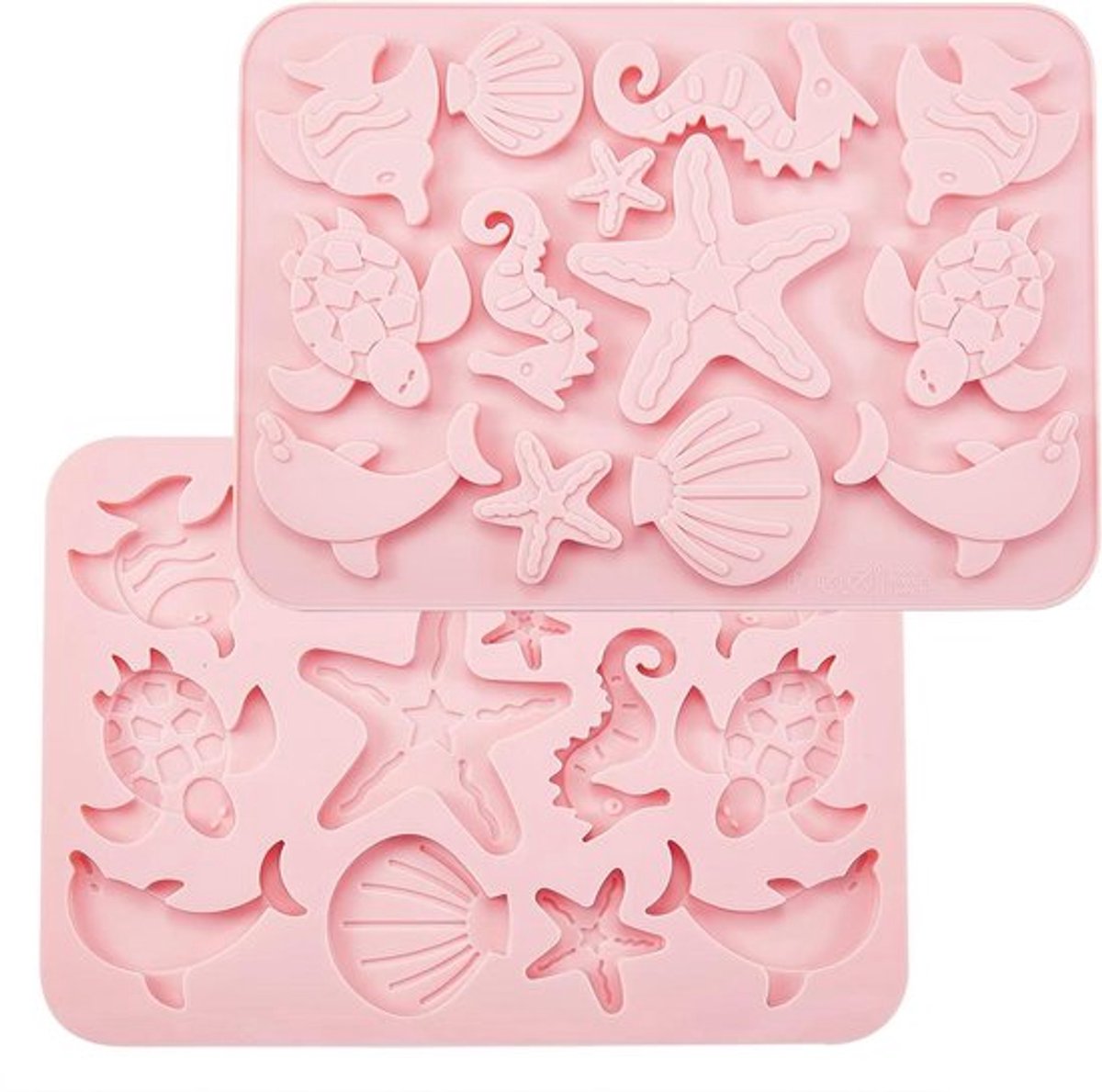 siliconen mallen voor oceaan dier fondant chocolade snoep koekjes.